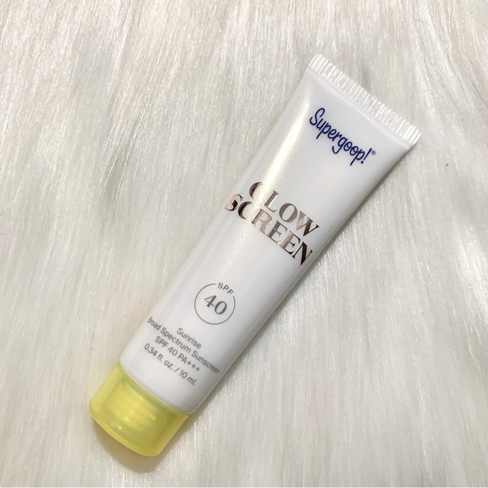 4/$30 Bundle☀️ Supergoop! Mini GlowScreen SPF40 Sunscreen in Sunrise NEW